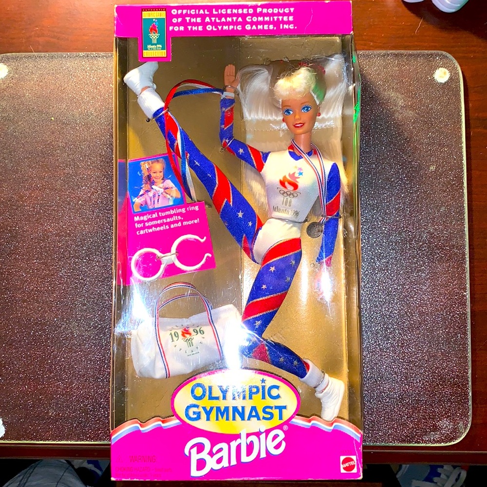 Vintage Collectible Barbie 1996 Atlanta Olympic Gymnast | In Original Box | NWT